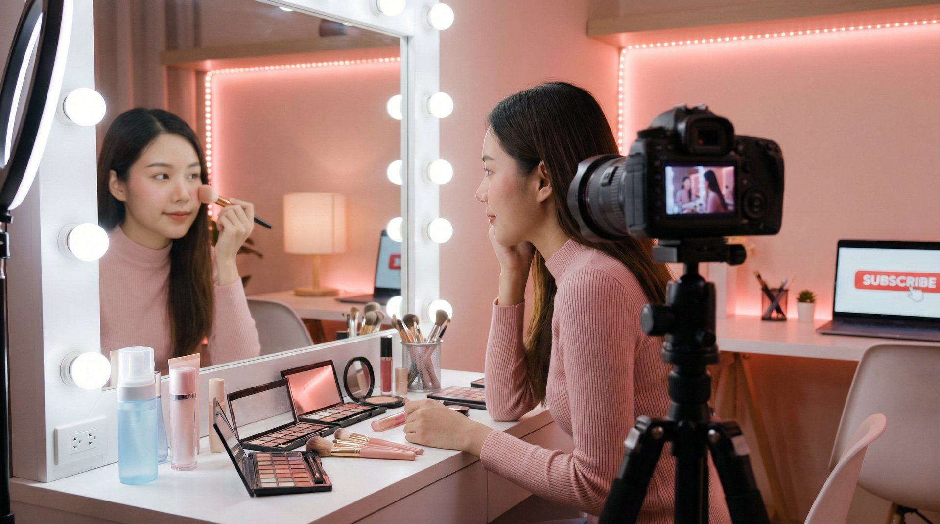 17c一起草美妆视频教程